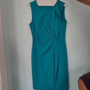 Turquoise Calvin Klein dress